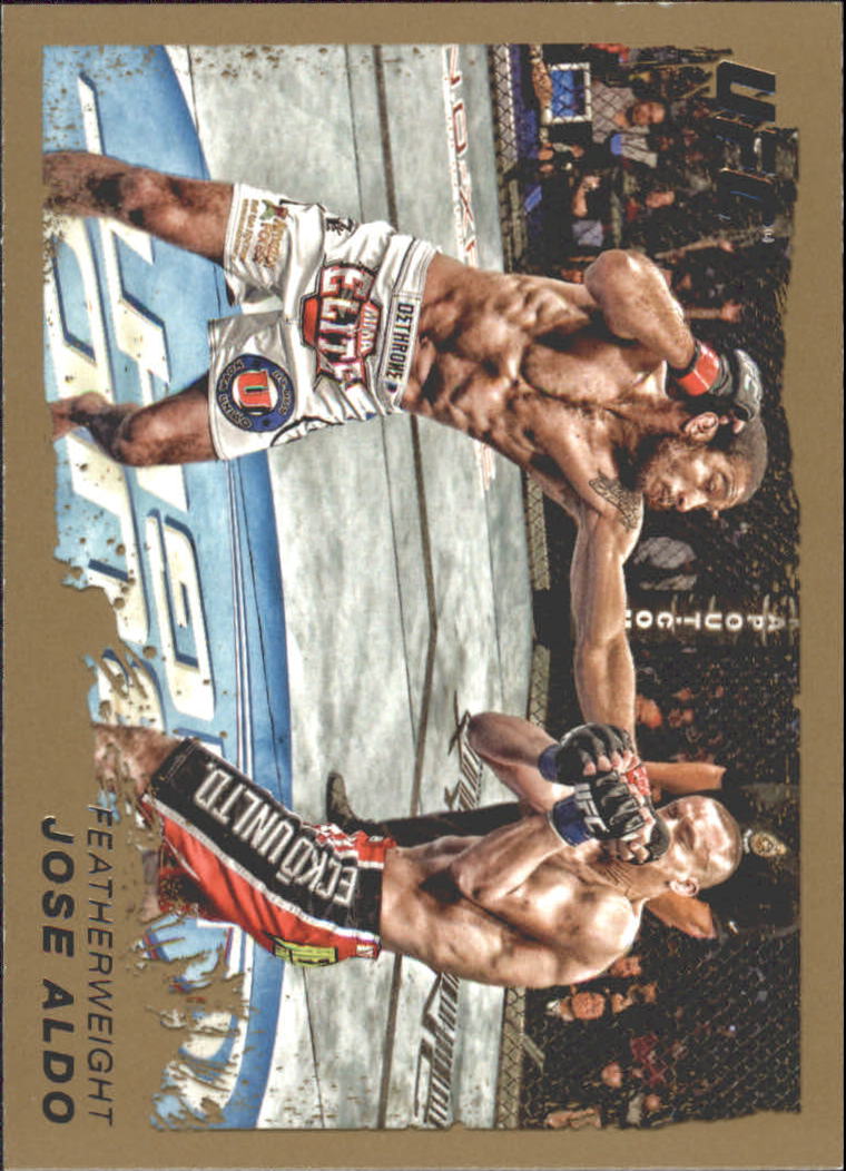 2011 Topps UFC Moment of Truth Gold #154 Jose Aldo