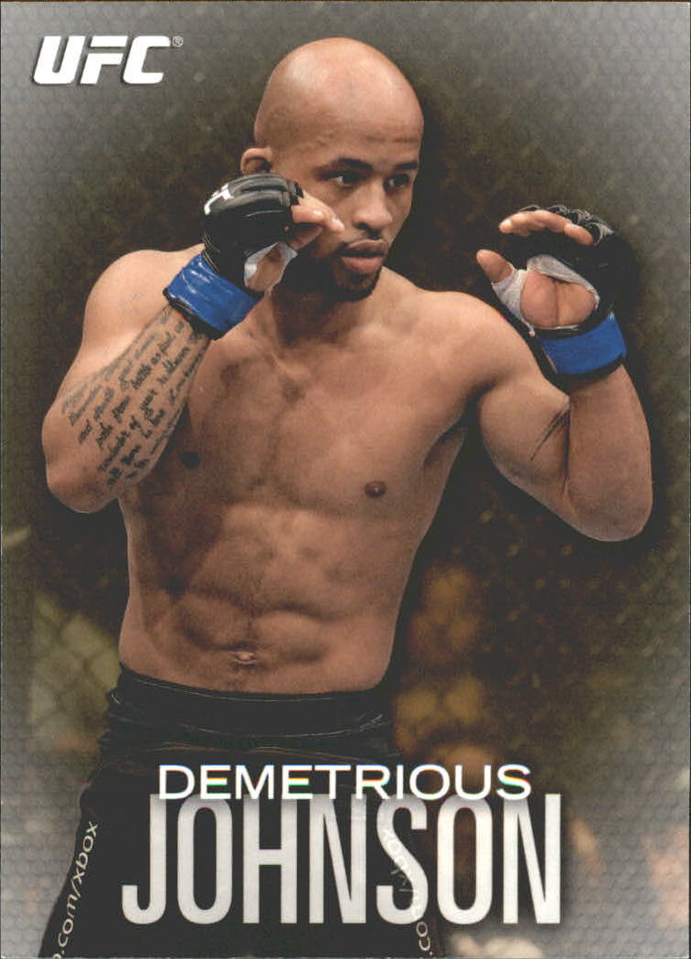 2012 Topps UFC Knockout Gold #21 Demetrious Johnson