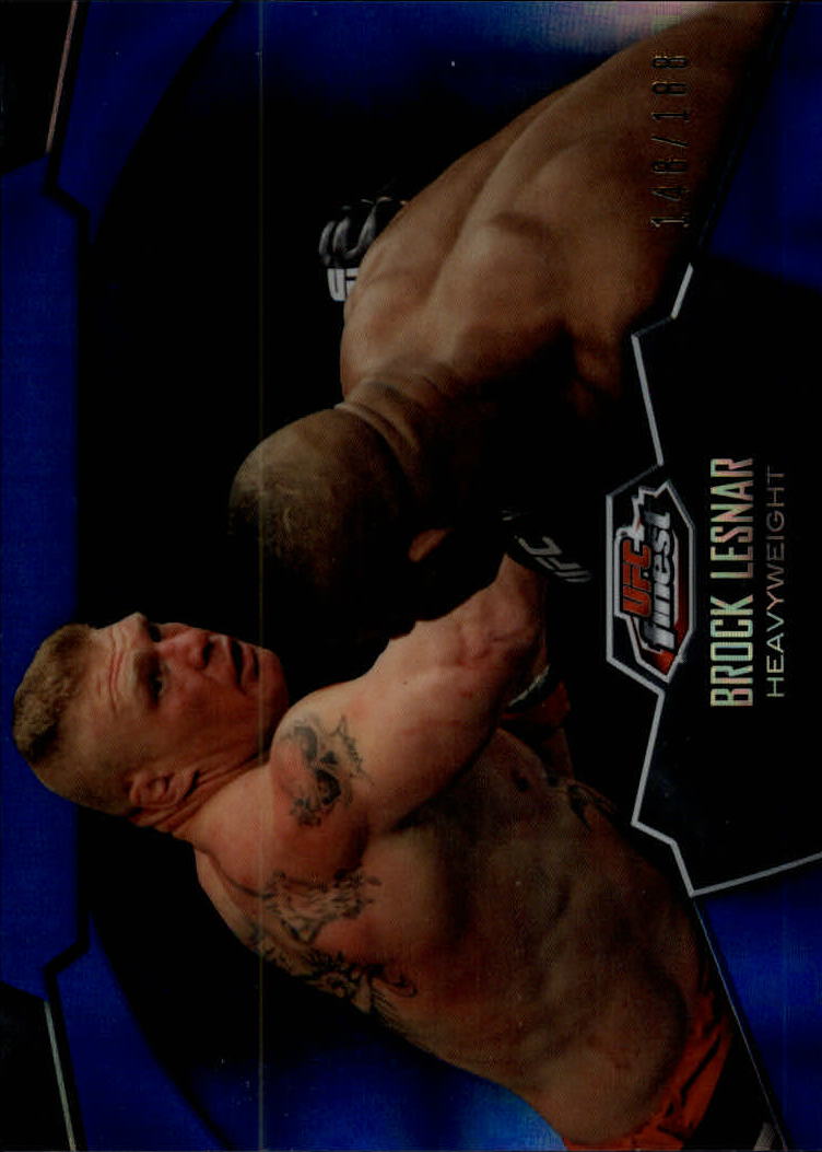 2012 Finest UFC X-Fractors #98 Brock Lesnar