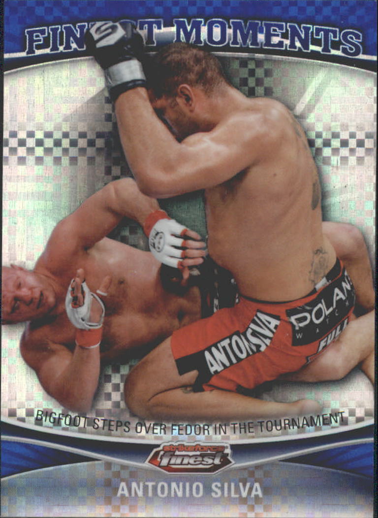2012 Finest UFC Finest Moments X-Fractors #FMAS Antonio Silva