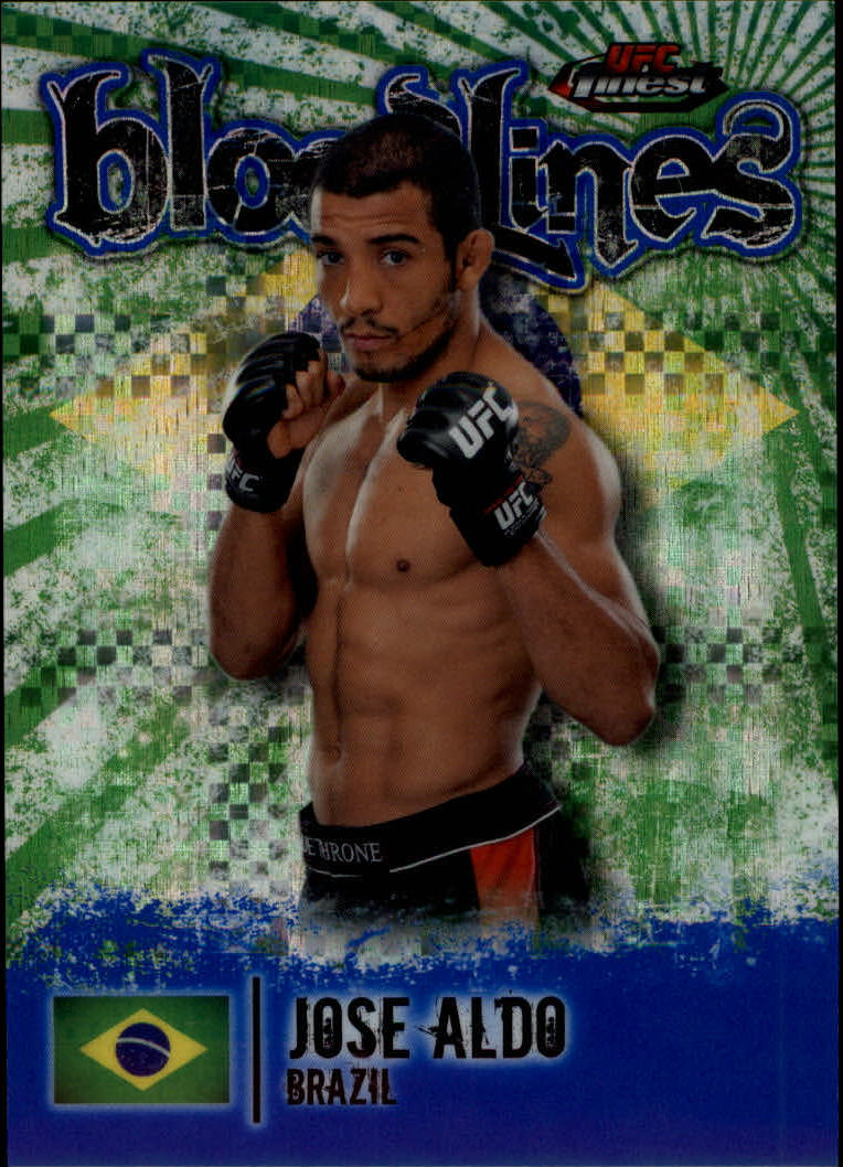 2012 Finest UFC Bloodlines X-Fractors #BLJA Jose Aldo