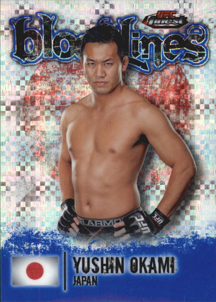 2012 Finest UFC Bloodlines X-Fractors #BLYO Yushin Okami