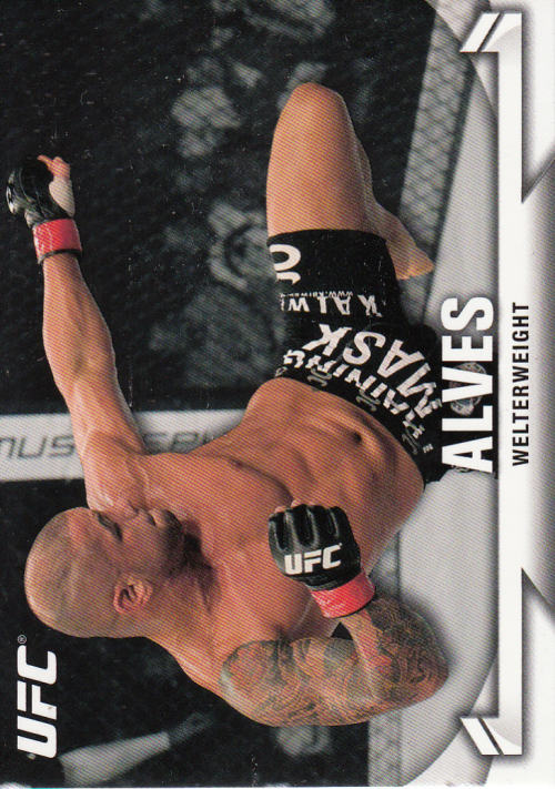 2013 Topps UFC Knockout #2 Thiago Alves
