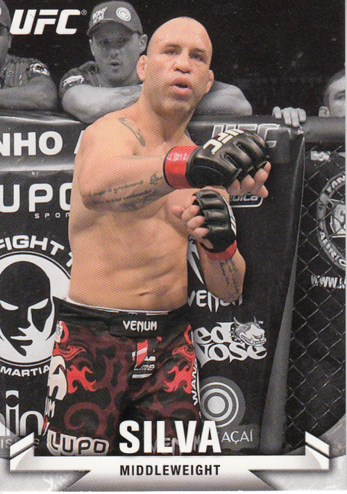2013 Topps UFC Knockout #4 Wanderlei Silva