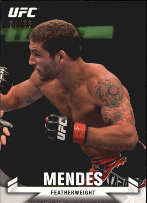 2013 Topps UFC Knockout Green #28 Chad Mendes