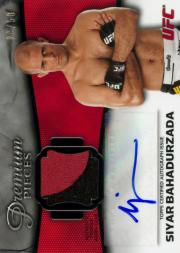 2013 Topps UFC Knockout Premium Pieces Relics Autographs #APPSB Siyar Bahadurzada