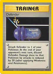 1999 Pokemon Base Unlimited #80 Defender U