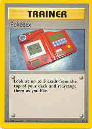 1999 Pokemon Base Unlimited #87 Pokedex U