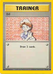 1999 Pokemon Base Unlimited #91 Bill C