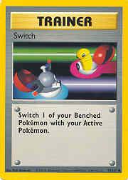 1999 Pokemon Base Unlimited #95 Switch C
