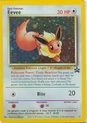 1999-02 Pokemon Wizards of the Coast Black Star Promos #11 Eevee (Pokemon League)