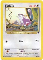 2002 Pokemon Legendary Collection #89 Rattata C