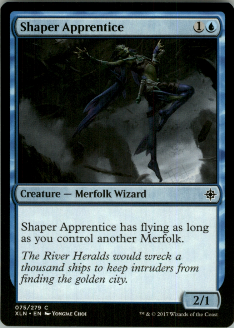2017 Magic The Gathering Ixalan #075 Shaper Apprentice C