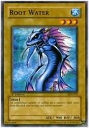2002 Yu-Gi-Oh Legend of Blue Eyes White Dragon 1st Edition #LOB032 Root Water C