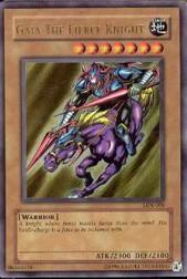 2002 Yu-Gi-Oh Legend of Blue Eyes White Dragon Unlimited #LOB006 Gaia The Fierce Knight UR