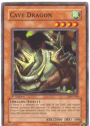 2003 Yu-Gi-Oh Legacy of Darkness 1st Edition #LOD40 Cave Dragon SP