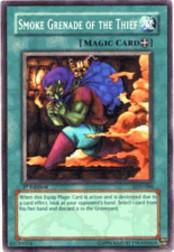 2003 Yu-Gi-Oh Legacy of Darkness 1st Edition #LOD80 Smoke Grenade of the Thief SP