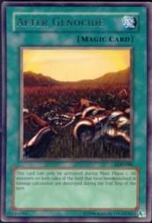 2003 Yu-Gi-Oh Legacy of Darkness Unlimited #LOD86 After Genocide R