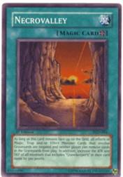 2003 Yu-Gi-Oh Pharaonic Guardian 1st Edition #PGD84 Necrovalley SR