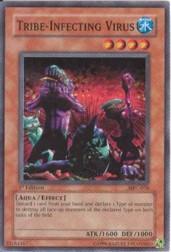 2003 Yu-Gi-Oh Magician's Force 1st Edition #MFC076 Tribe-Infecting Virus SR