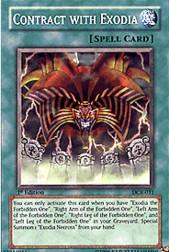2003 Yu-Gi-Oh Dark Crisis 1st Edition #DCR31 Contract with Exodia SP