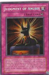 2003 Yu-Gi-Oh Dark Crisis Unlimited #DCR105 Judgment of Anubis SCR