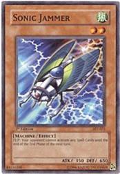 2004 Yu-Gi-Oh Ancient Sanctuary 1st Edition #AST21 Sonic Jammer C