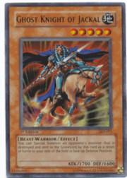 2004 Yu-Gi-Oh Ancient Sanctuary 1st Edition #AST71 Ghost Knight of Jackal UR