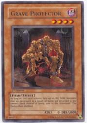 2004 Yu-Gi-Oh Ancient Sanctuary 1st Edition #AST77 Grave Protector R