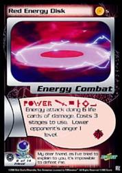 2000 Dragon Ball Z Frieza Saga Limited #5  Red Energy Disk C
