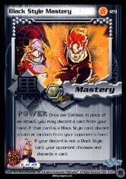 2001 Dragon Ball Z Cell Saga Limited #129  Black Style Mastery R