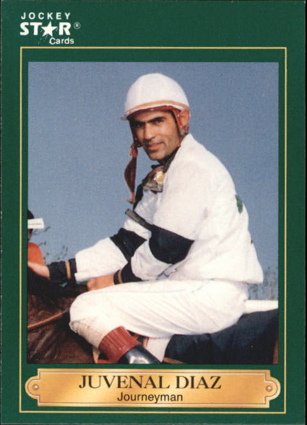 1991 Horse Star Jockey #72 Juvenal Diaz