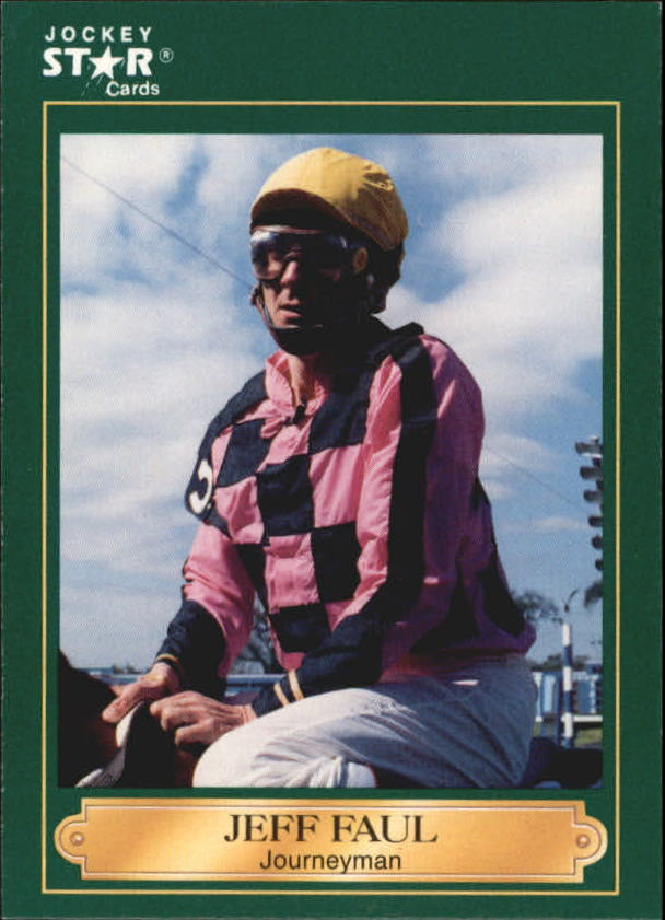 1991 Horse Star Jockey #83 Jeff Faul