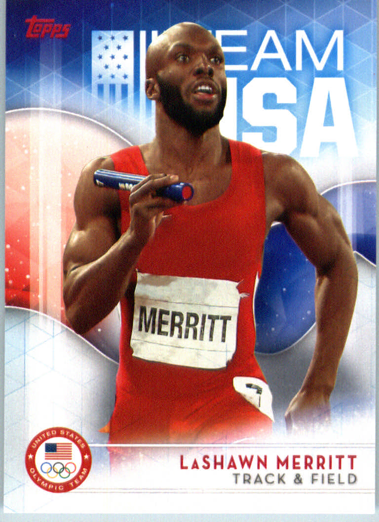 2016 Topps U.S. Olympic Team #34 LaShawn Merritt
