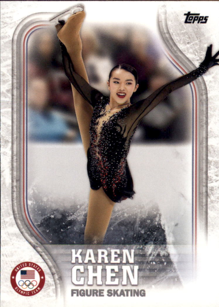 2018 Topps U.S. Olympic Team #US16 Karen Chen