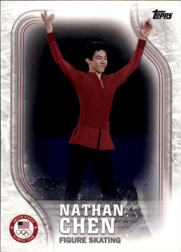 2018 Topps U.S. Olympic Team #US17 Nathan Chen