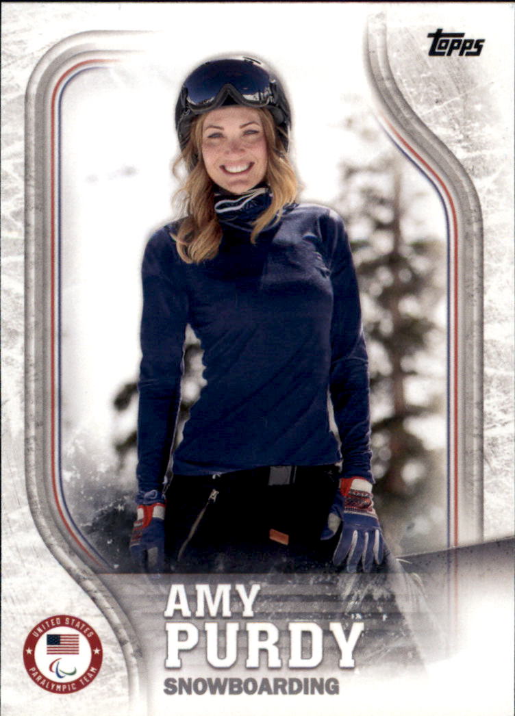 2018 Topps U.S. Olympic Team #US30 Amy Purdy