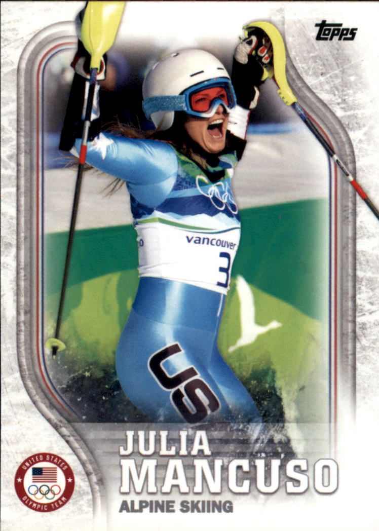 2018 Topps U.S. Olympic Team #USA3 Julia Mancuso