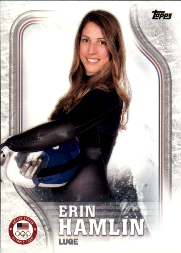 2018 Topps U.S. Olympic Team #USA25 Erin Hamlin
