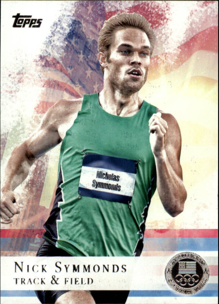 2012 Topps U.S. Olympic Team #5 Nick Symmonds