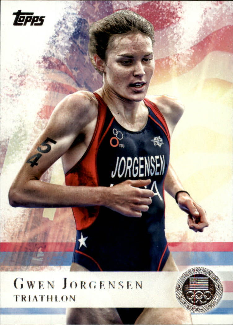 2012 Topps U.S. Olympic Team #68 Gwen Jorgensen