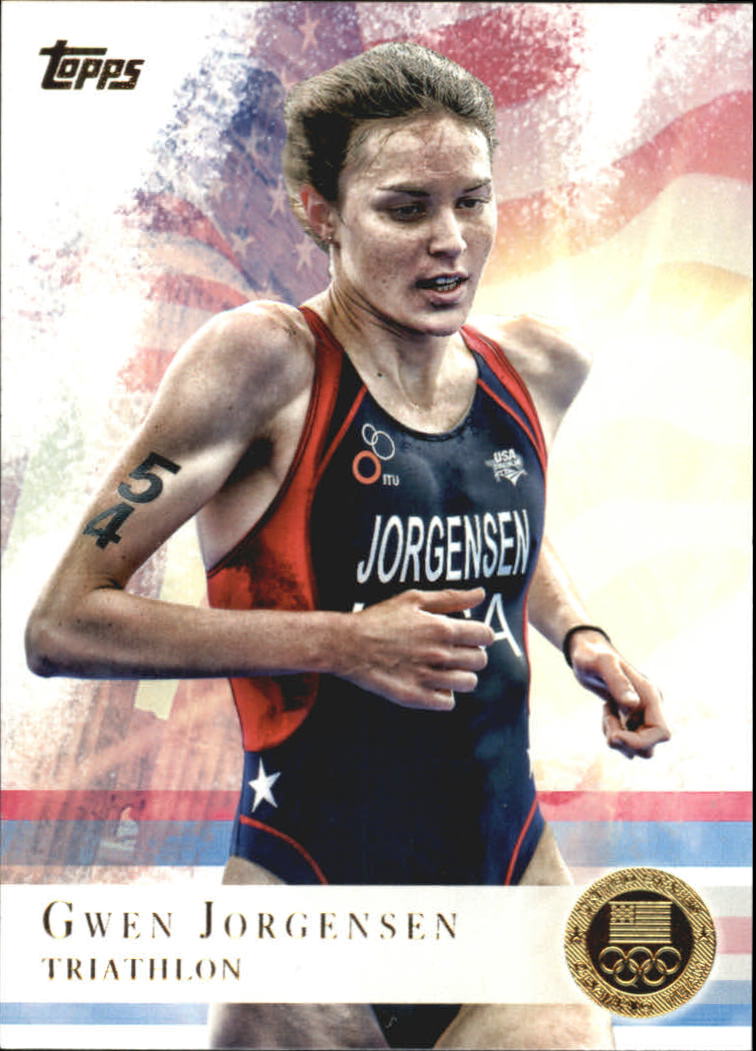 2012 Topps U.S. Olympic Team Gold #68 Gwen Jorgensen