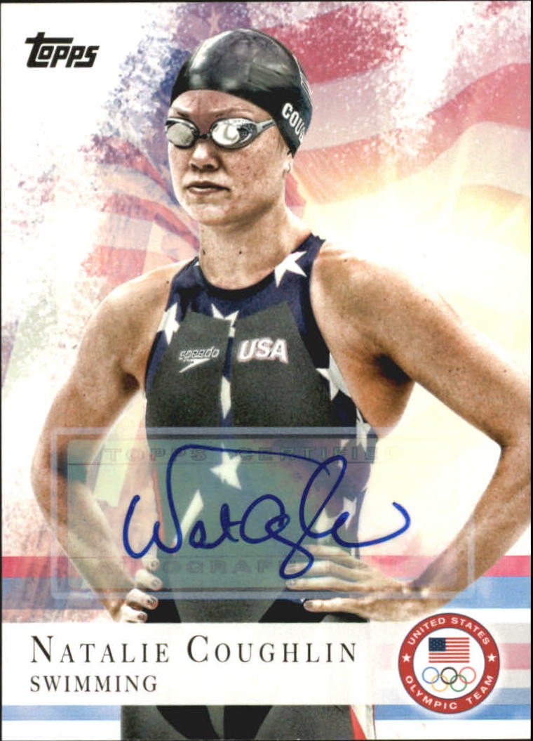 2012 Topps U.S. Olympic Team Autographs #9 Natalie Coughlin