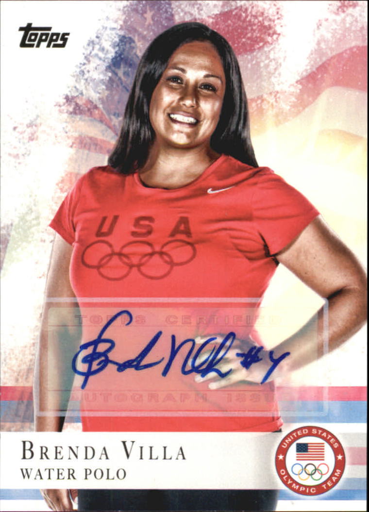2012 Topps U.S. Olympic Team Autographs #12 Brenda Villa