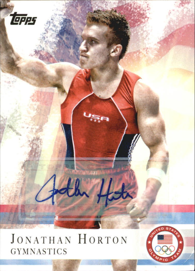 2012 Topps U.S. Olympic Team Autographs #80 Jonathan Horton