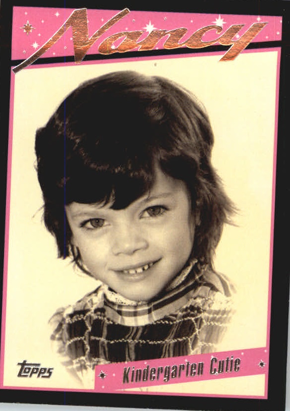 1994 Topps Nancy Kerrigan My Diary #4 Kindergarten Cutie