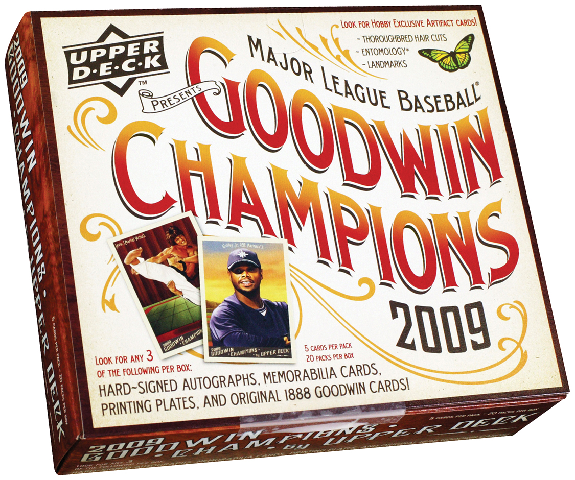 2009 Upper Deck Goodwin Champions Baseball Hobby Box card image