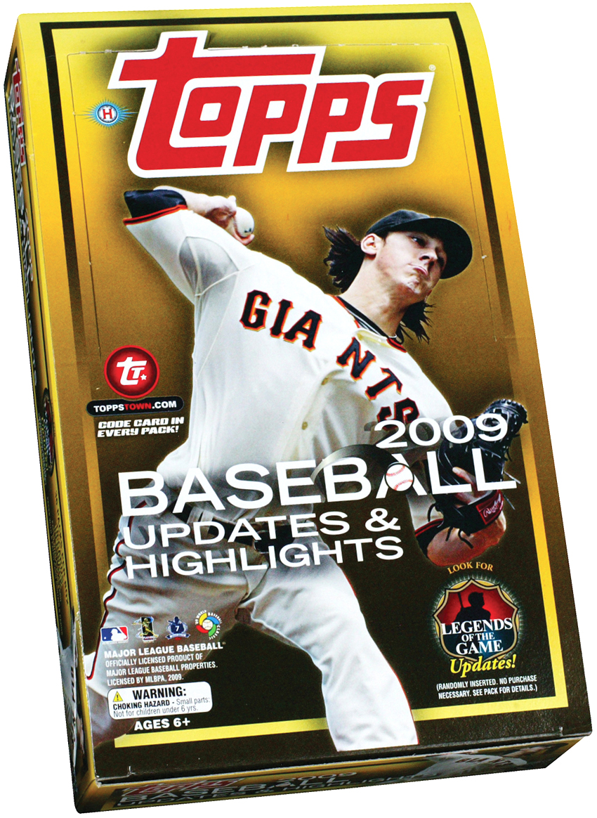 2009 Topps Update Baseball Hobby Box