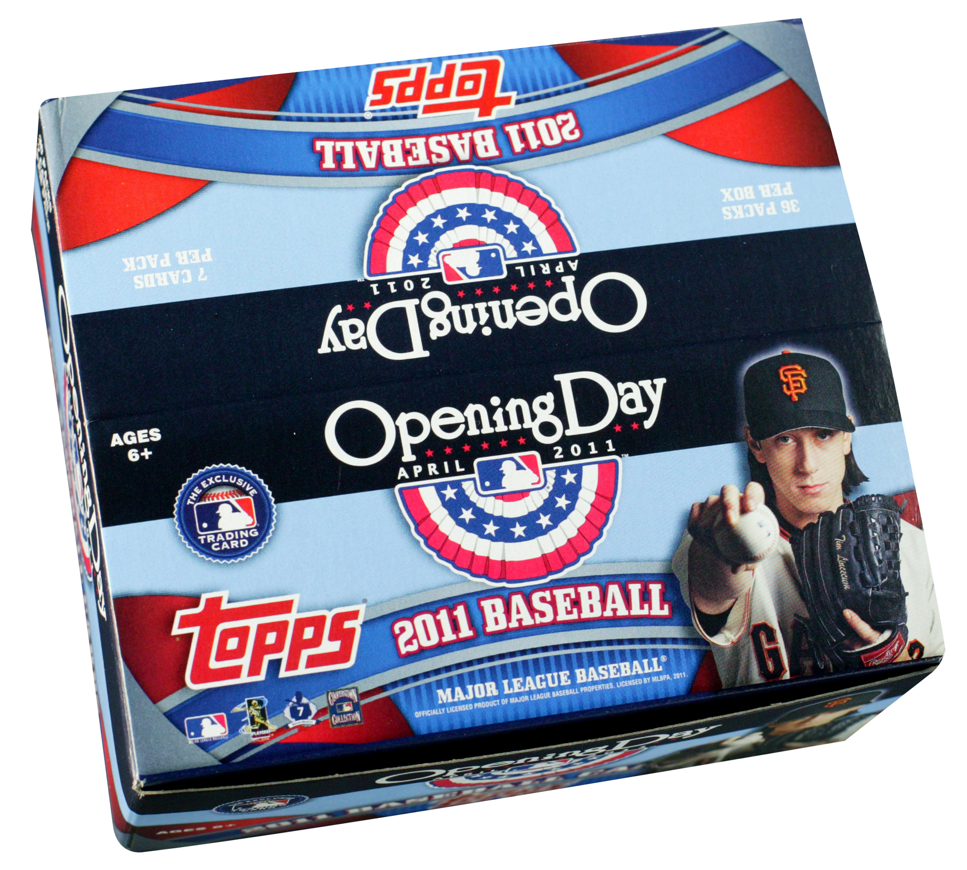 2011 Topps Opening Day Baseball Hobby Box card image