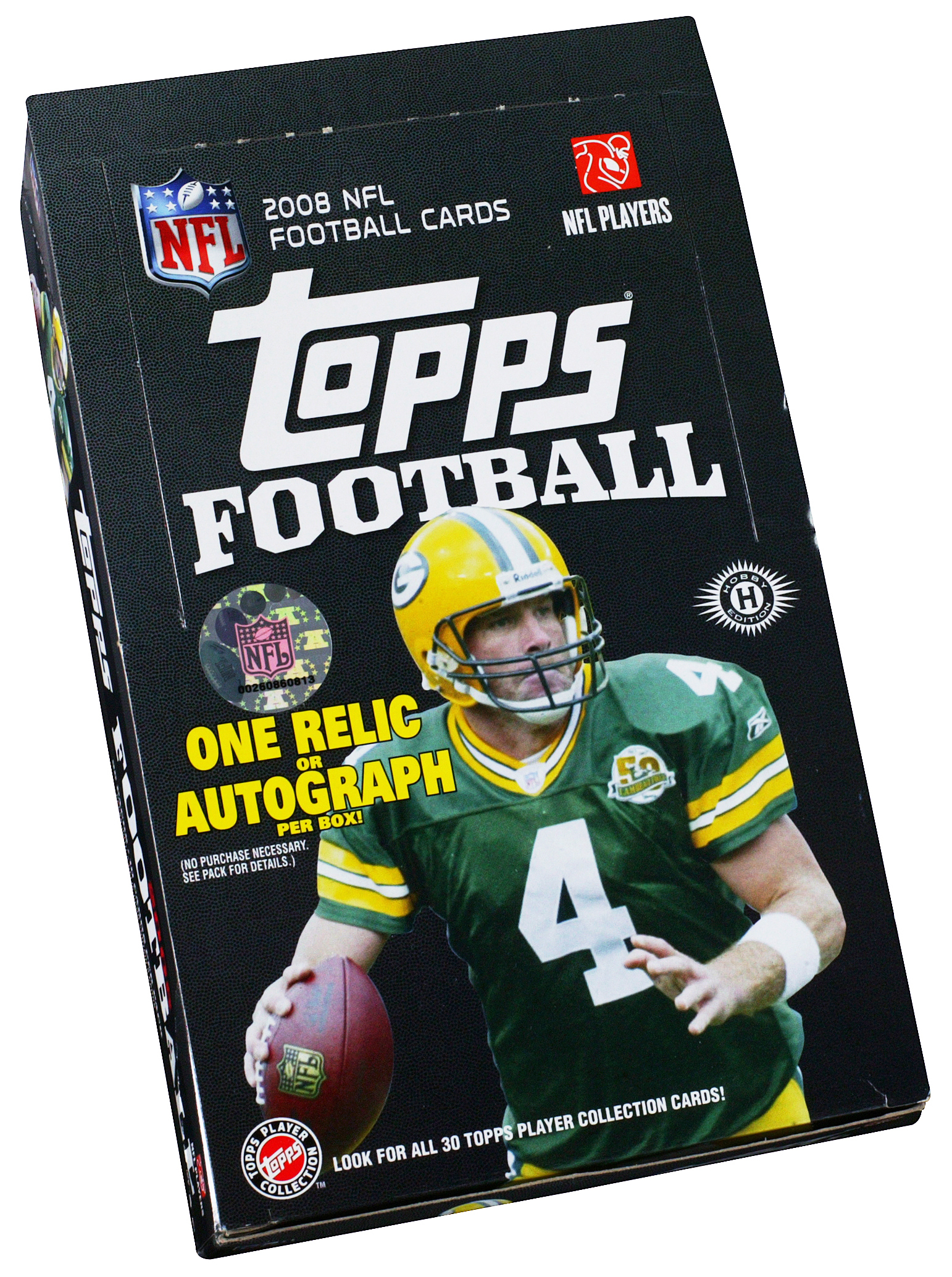 2008 Topps Football Hobby Box card image